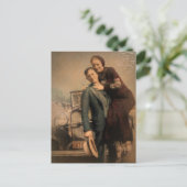 Bonnie & Clyde Briefkaart (Staand voorkant)