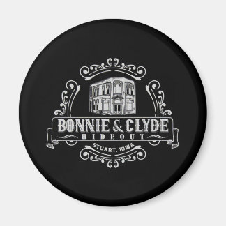 Bonnie & Clyde Hideout: Cirkelmagneet Magneet