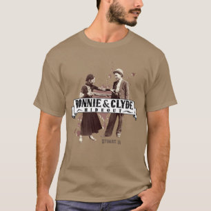 Bonnie & Clyde Hideout: Splatter T-shirt