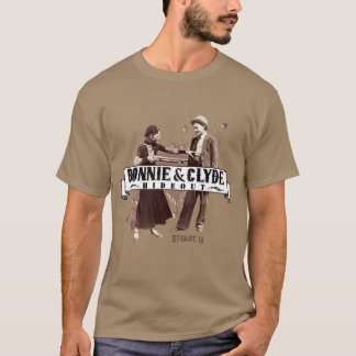 Bonnie & Clyde Hideout: Splatter T-shirt