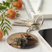 Bonnie & Clyde Sleutelhanger (Zijkant)