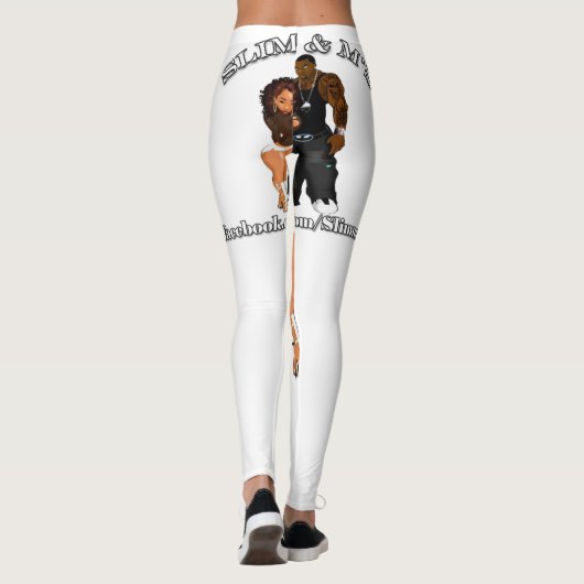 Bonnie & Clyde Slim & M's Leggings (Achterkant)