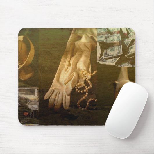 Bonnie & Clyde Style Mousepad Muismat (Met muis)