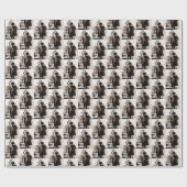 Bonnie & Clyde The Barrow Gang 1930 Cadeaupapier (Vlak)