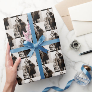 Bonnie & Clyde The Barrow Gang jaren 30 Cadeaupapier
