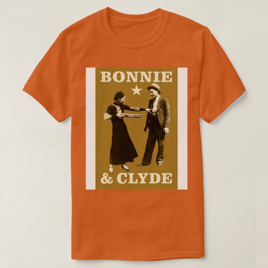 Bonnie Clyde TShirt (Design voorkant)