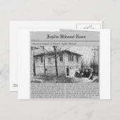 Bonnie & Clyde's Joplin Hideout Briefkaart (Voorkant / Achterkant)