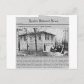 Bonnie & Clyde's Joplin Hideout Briefkaart (Voorkant)