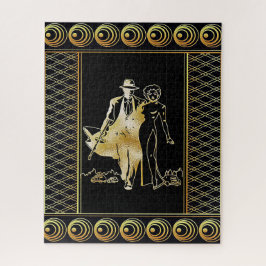 Bonnie & Cylde Art Deco 520 stukjes Legpuzzel
