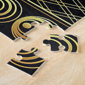 Bonnie & Cylde Art Deco 520 stuks Legpuzzel (Zijkant)