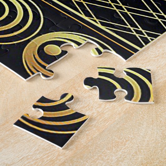 Bonnie & Cylde Art Deco 520 stuks Legpuzzel (Zijkant)