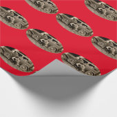 Bonnie en Clyde - De Barrow Gang Cadeaupapier (Hoek)