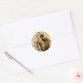 Bonnie en Clyde - De Barrow Gang Ronde Sticker (Envelop)