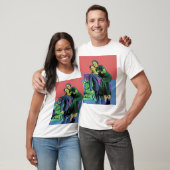 Bonnie en Clyde Pop Art T-shirt (Unisex)