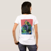 Bonnie en Clyde Pop Art T-shirt (Achterkant volledig)