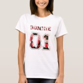 Bonnie en Clyde shirten T-shirt (Voorkant)