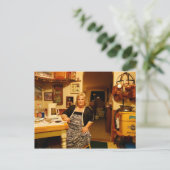 bonnie lubera , ontworpen door james lubera briefkaart (Staand voorkant)