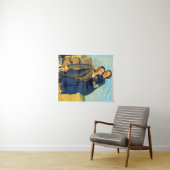 Bonnie Parker Clyde Barrow 1933 Schilderij Wandkleed (In Situ (horizontaal))