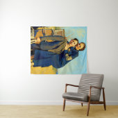 Bonnie Parker Clyde Barrow 1933 Schilderij Wandkleed (In Situ (horizontaal))