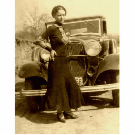Bonnie Parker - De Barrow Gang Staand Fotobeeldje