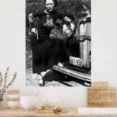 BONNIE PARKER POSTER (Keuken)