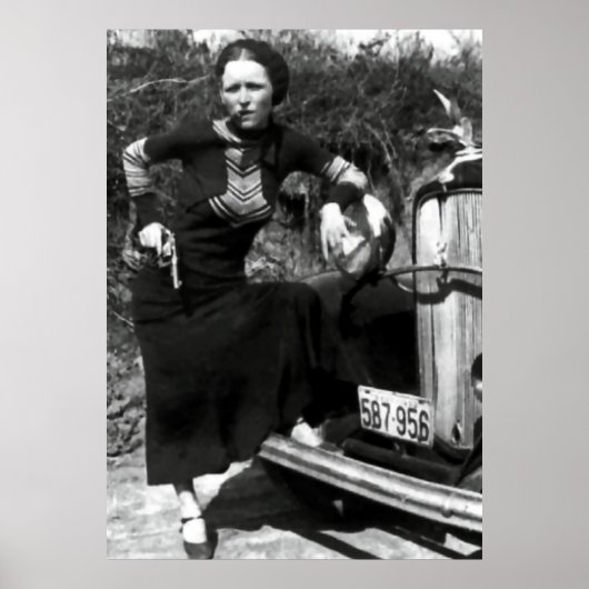 BONNIE PARKER POSTER (Voorkant)