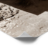 Bonnie Parker Roking A Cigar 1933 Black White Poster (Hoek)