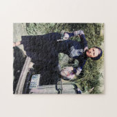 Bonnie Parker Roking A Cigar 1933 Color Redux Legpuzzel (Horizontaal)