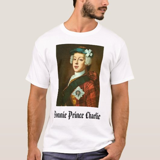 Bonnie Prince Charlie, Bonnie Prince Charlie T-shirt (Voorkant)