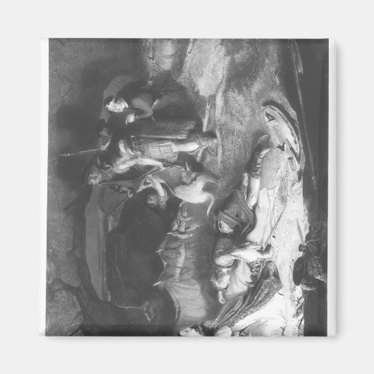 Bonnie Prince Charlie in Hiding Magneet (Voorkant)