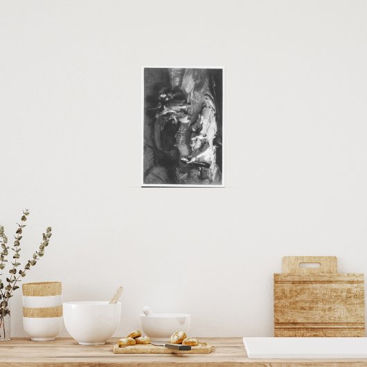 Bonnie Prince Charlie in Hiding Poster (Keuken)