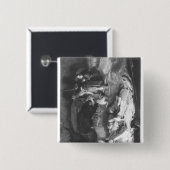 Bonnie Prince Charlie in Hiding Vierkante Button 5,1 Cm (Voorkant /achterkant)