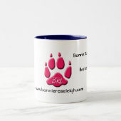 Bonnie Roos Leigh, Two-Tone Blue Mok (Center)