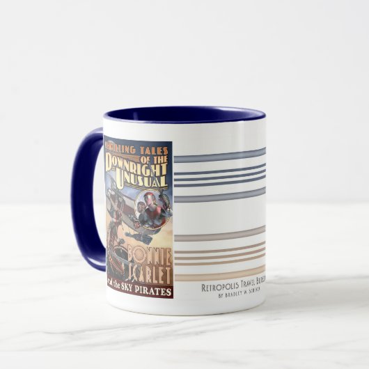 Bonnie Scarlet en de Mok Sky Pirates (Voorkant links)