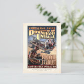 Bonnie Scarlet en het Briefkaart Sky Pirates (Staand voorkant)