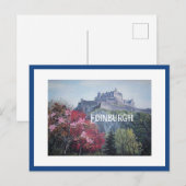 Bonnie Schotland prachtige Edinburgh Castle kunst Briefkaart (Voorkant / Achterkant)