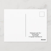 Bonnie Schotland prachtige Edinburgh Castle kunst Briefkaart (Achterkant)