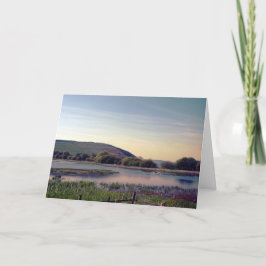 Bonnie Schotland -- Schots Loch Uitzicht Kaart