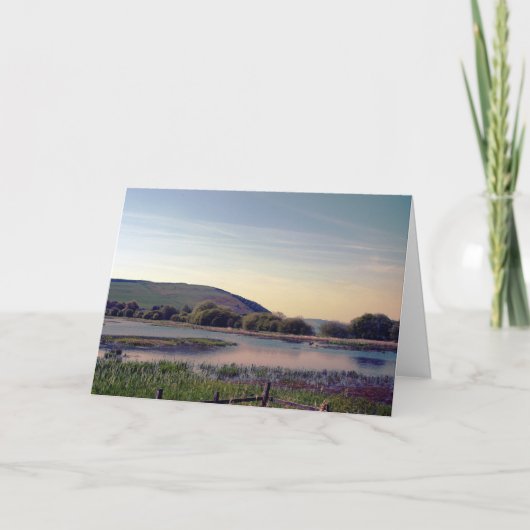 Bonnie Schotland -- Schots Loch Uitzicht Kaart (Voorkant)