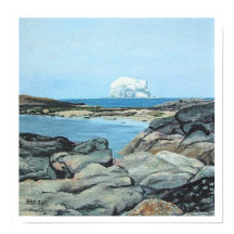 Bonnie Scotland Bass Rock North Berwick beeldende