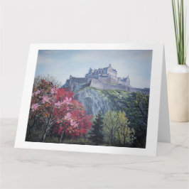 Bonnie Scotland Edinburgh Castle beeldende kunst Kaart