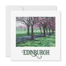Bonnie Scotland Edinburgh Meadows beeldende kunst