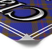 Bonnie Scotland I Adore The Clan Elliott Tartan Poster (Hoek)
