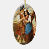 Bonnie Scotland Keramisch Ornament (Rechts)