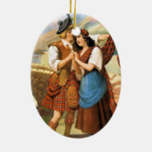 Bonnie Scotland Keramisch Ornament (Achterkant)