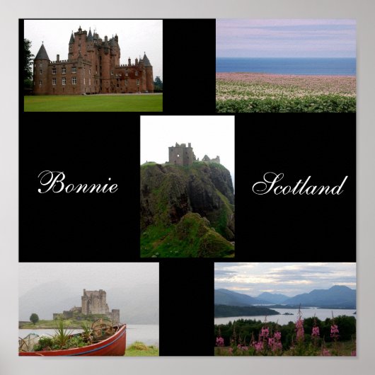 Bonnie Scotland Poster (Voorkant)