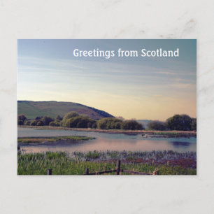 Bonnie Scotland — Scottish Loch Uitzicht Briefkaart