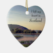 Bonnie Scotland - Scottish Loch Uitzicht Keramisch Ornament (Rechts)