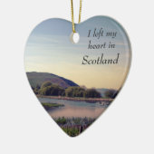 Bonnie Scotland - Scottish Loch Uitzicht Keramisch Ornament (Links)