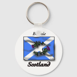 Bonnie Scotland sleutelhanger